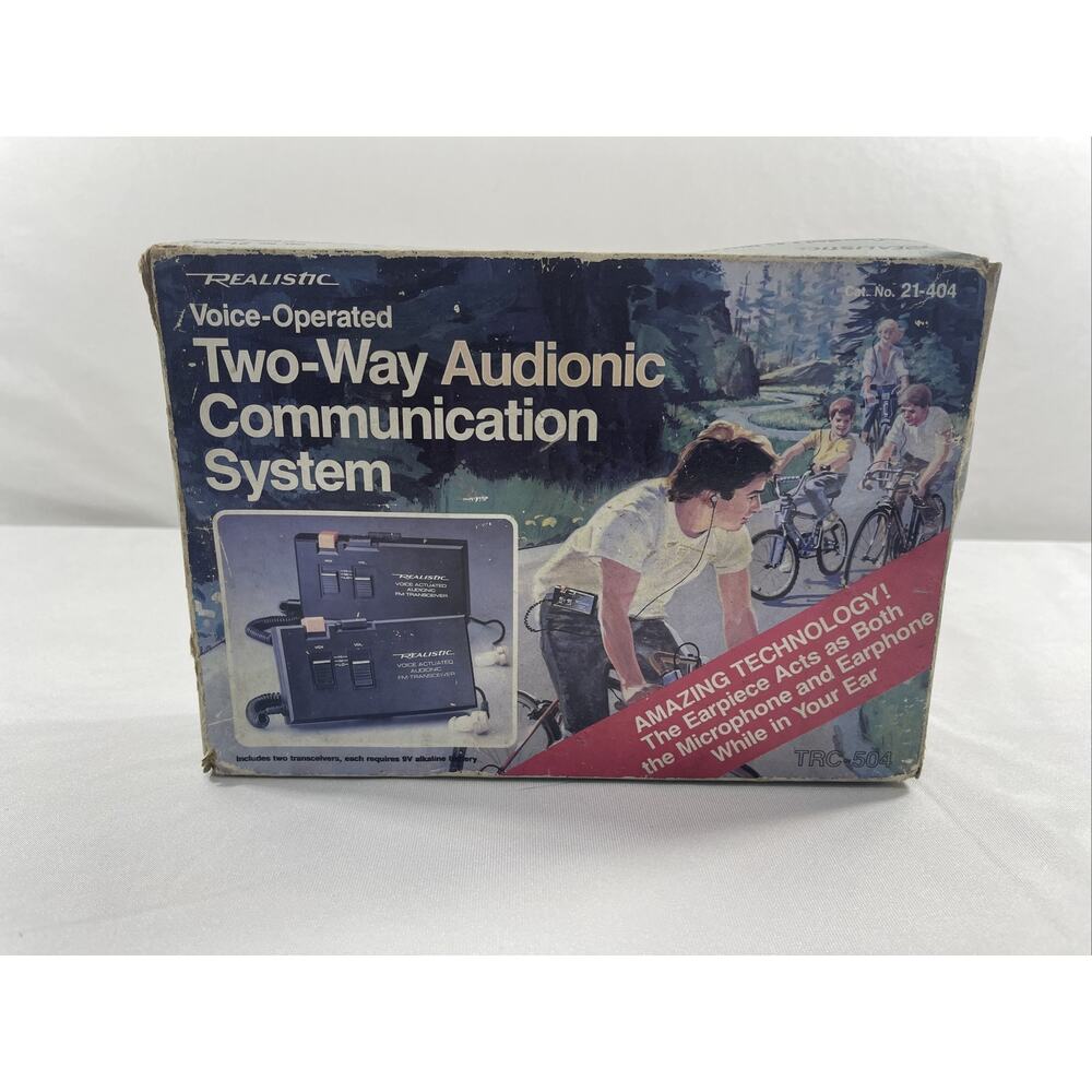 Realistic TRC 504 Voice Operated Two Way Audionic Communication System - Picture 10 of 10
